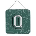 Micasa Letter Q Back To School Initial Wall and Door Hanging Prints MI720115